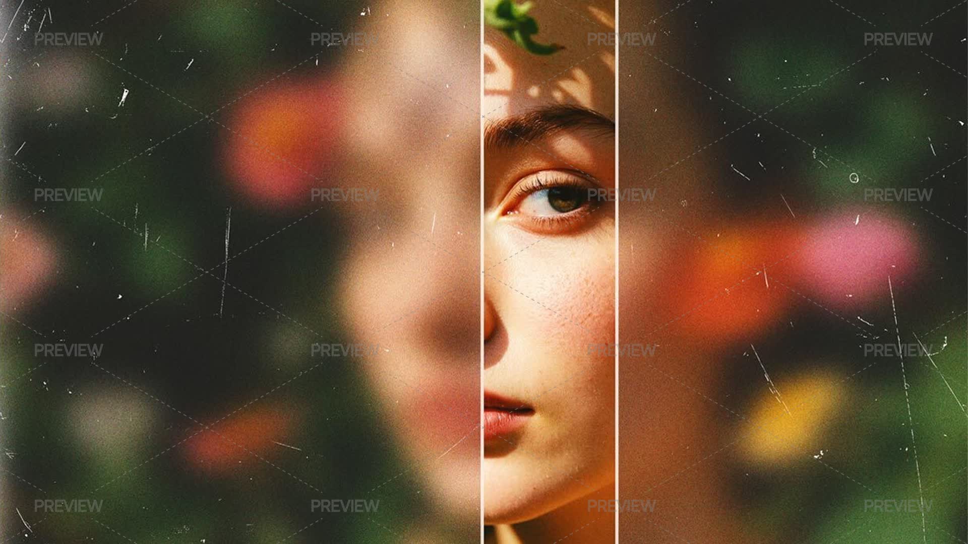 Photo Divided Effect Glass Split Photo Effect by Pixelbuddha - Graphics | Motion Array