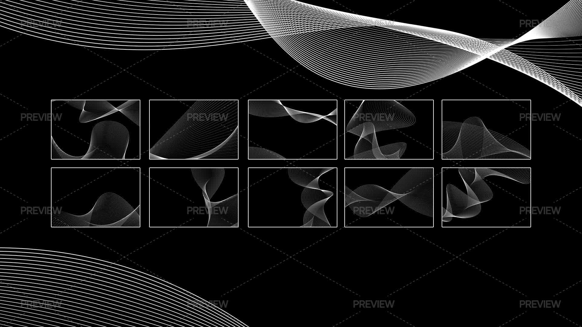 Line Array Background Graphix Wave Line Backgrounds by Pitchlook - Graphics | Motion Array