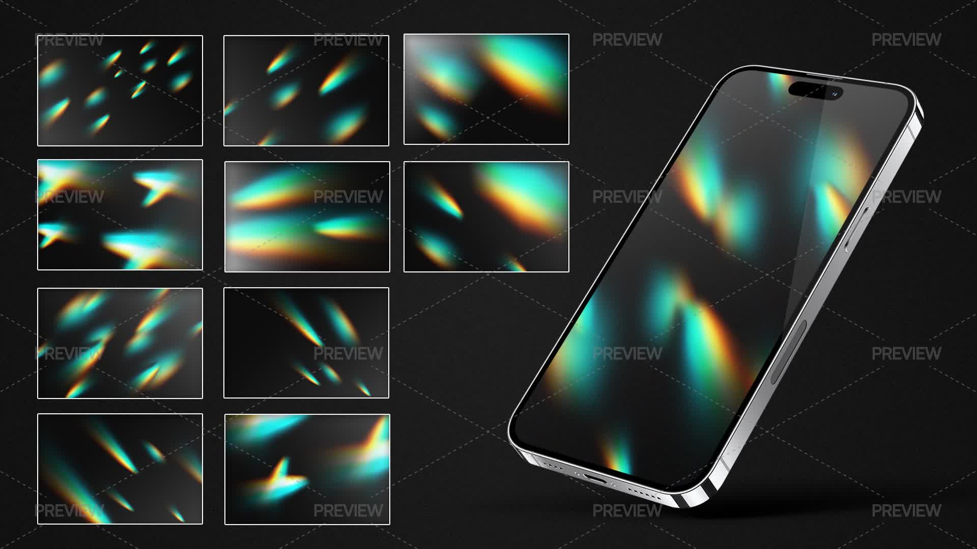 Prism Raphics Prism Spectrum Light Overlays by Pitchlook - Graphics | Motion Array