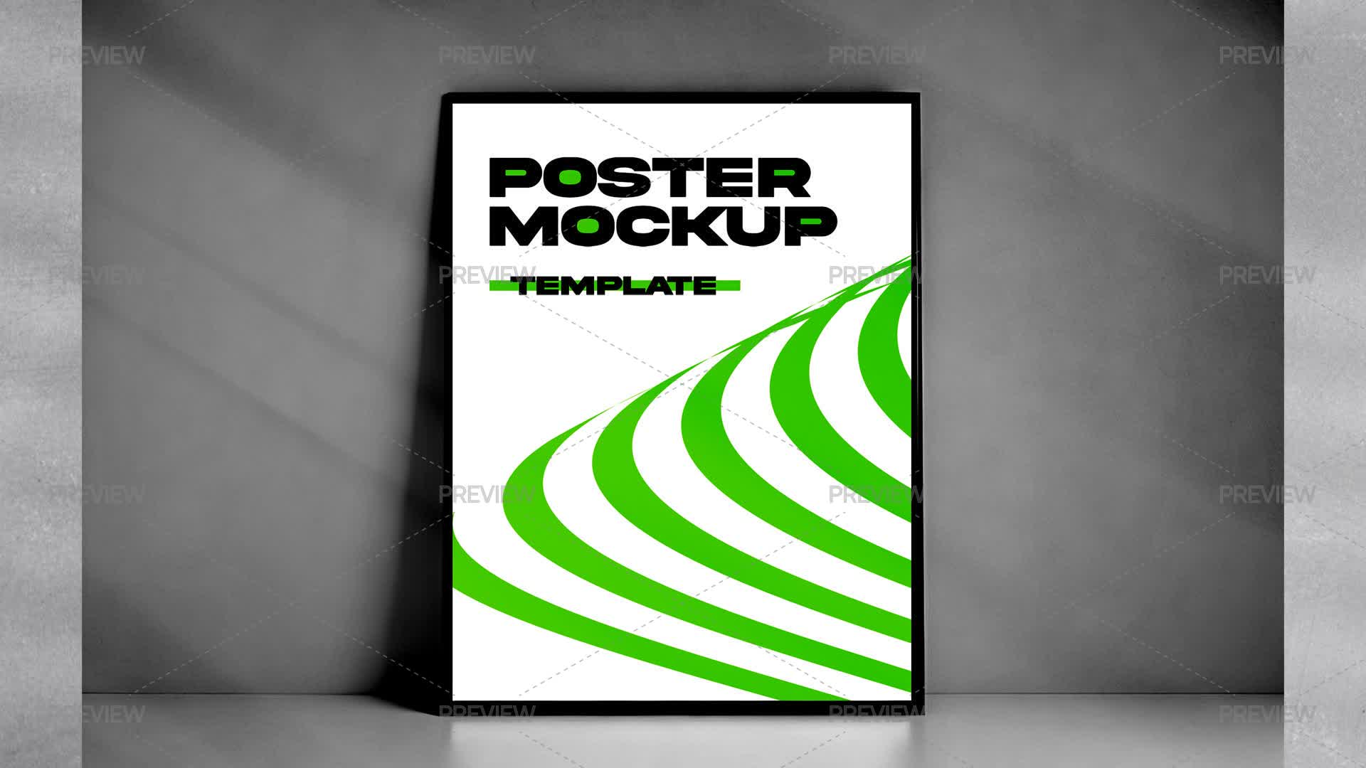 Motion Array Poster Poster Frame Mockup - Graphics | Motion Array
