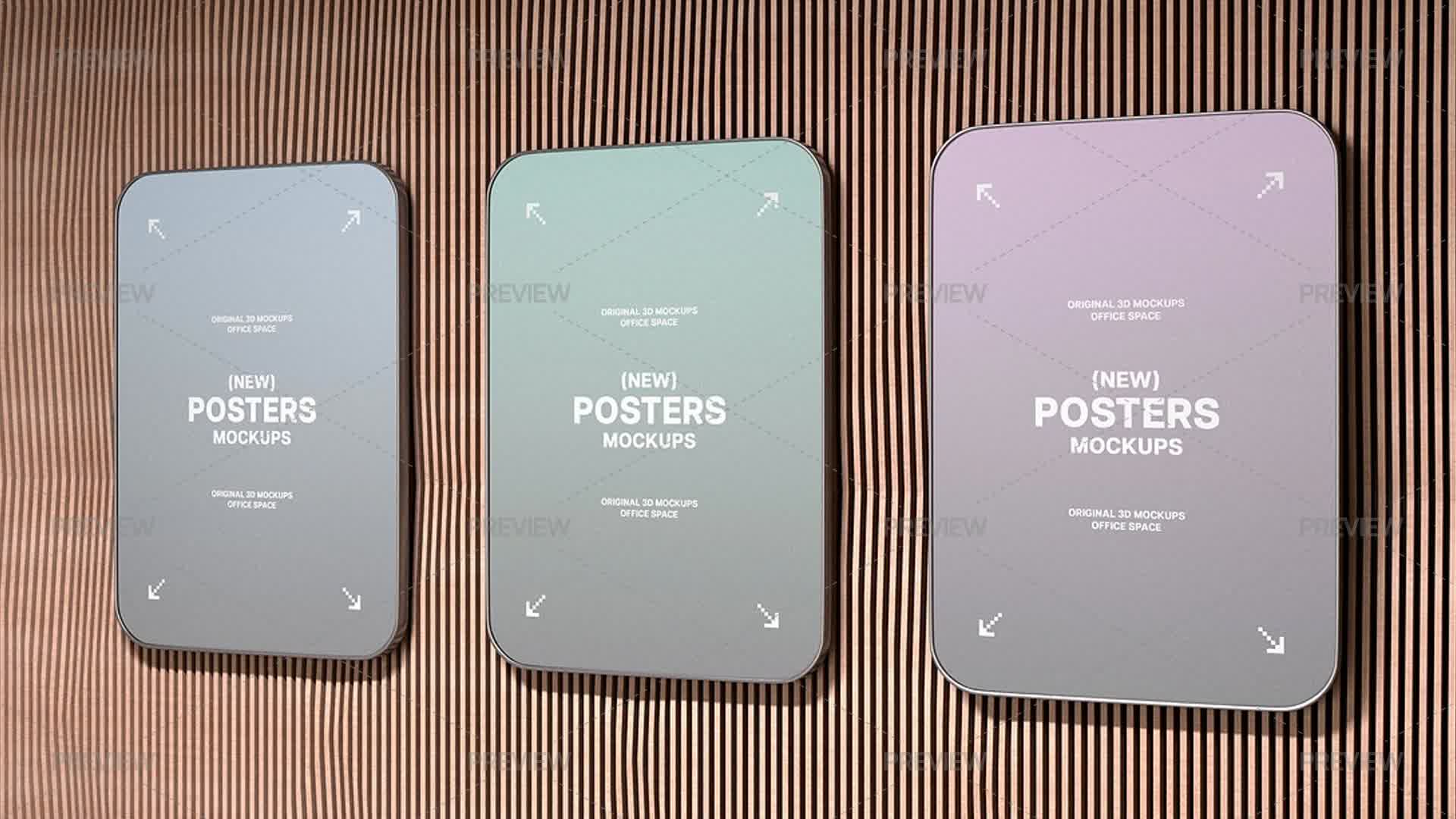 Posters Mockup - Graphics | Motion Array