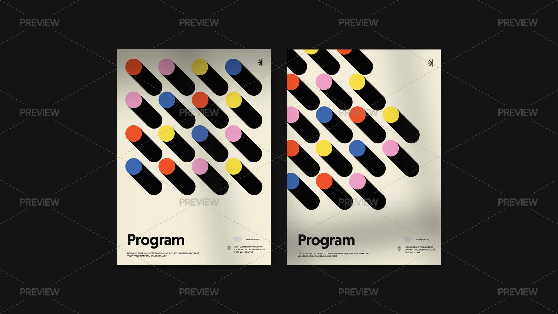 Program Event Posters - Graphics | Motion Array