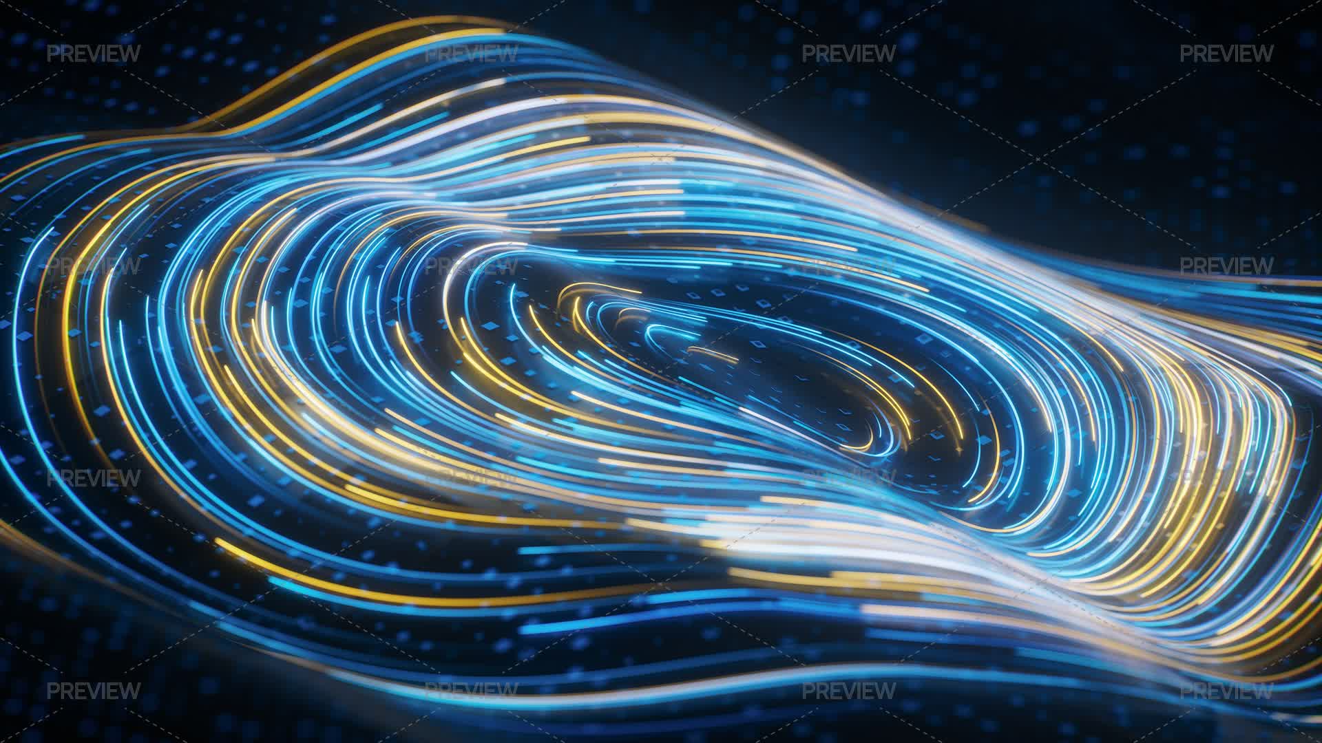 Vortex Curve Lines Background by VinkFan - Graphics | Motion Array