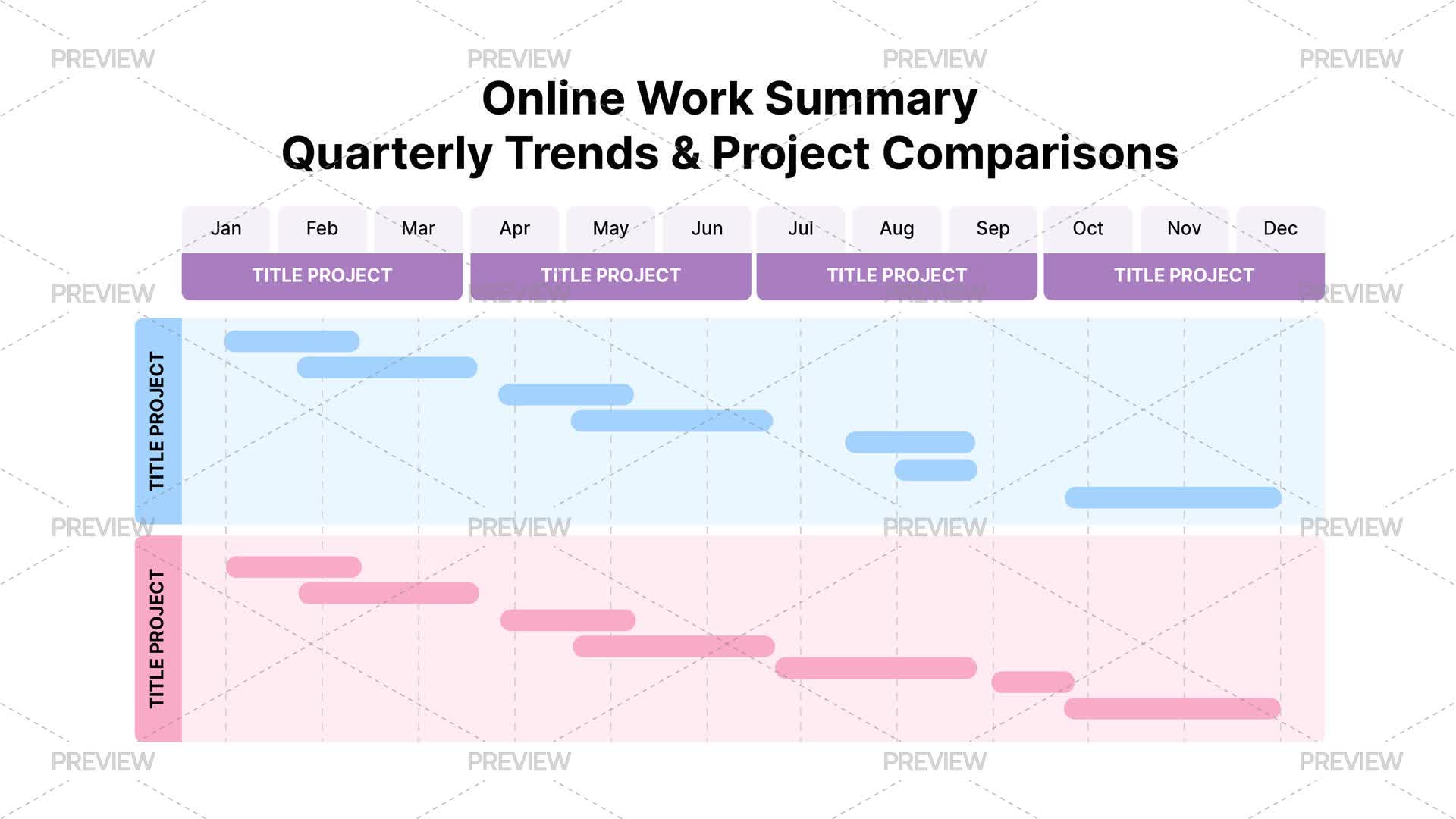 Slides Comparing Two Timelines Comparison Timeline PPT Slide Infographic Template by Hekenostudio ...