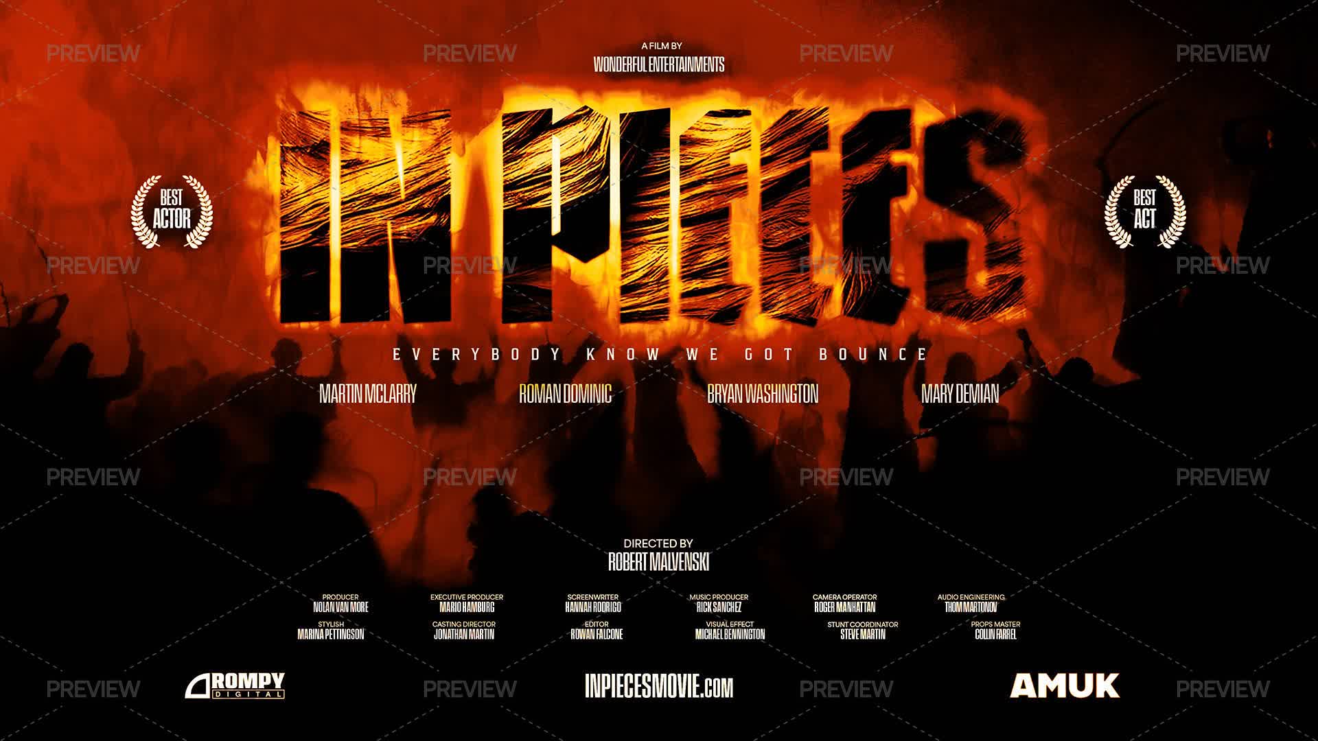 Array Movie Action Thriller Movie Title by Pitstud - Graphics | Motion Array