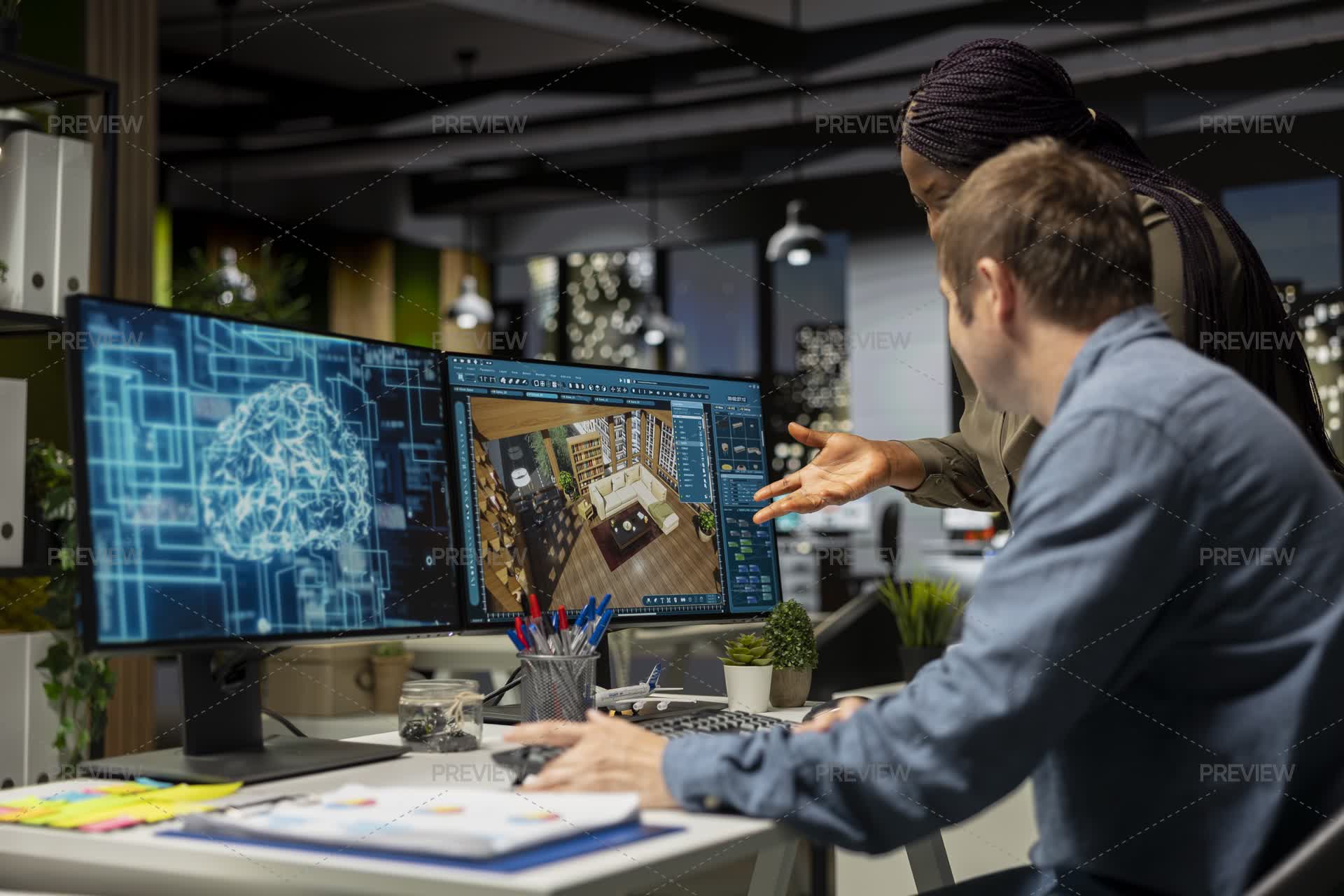 Diverse Engineers Using AI Neural Networks To Help Create Interior ...