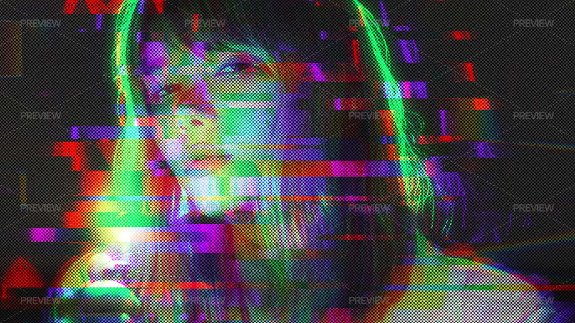 Films Static Graphics Screen Static Photo Effect - Graphics | Motion Array
