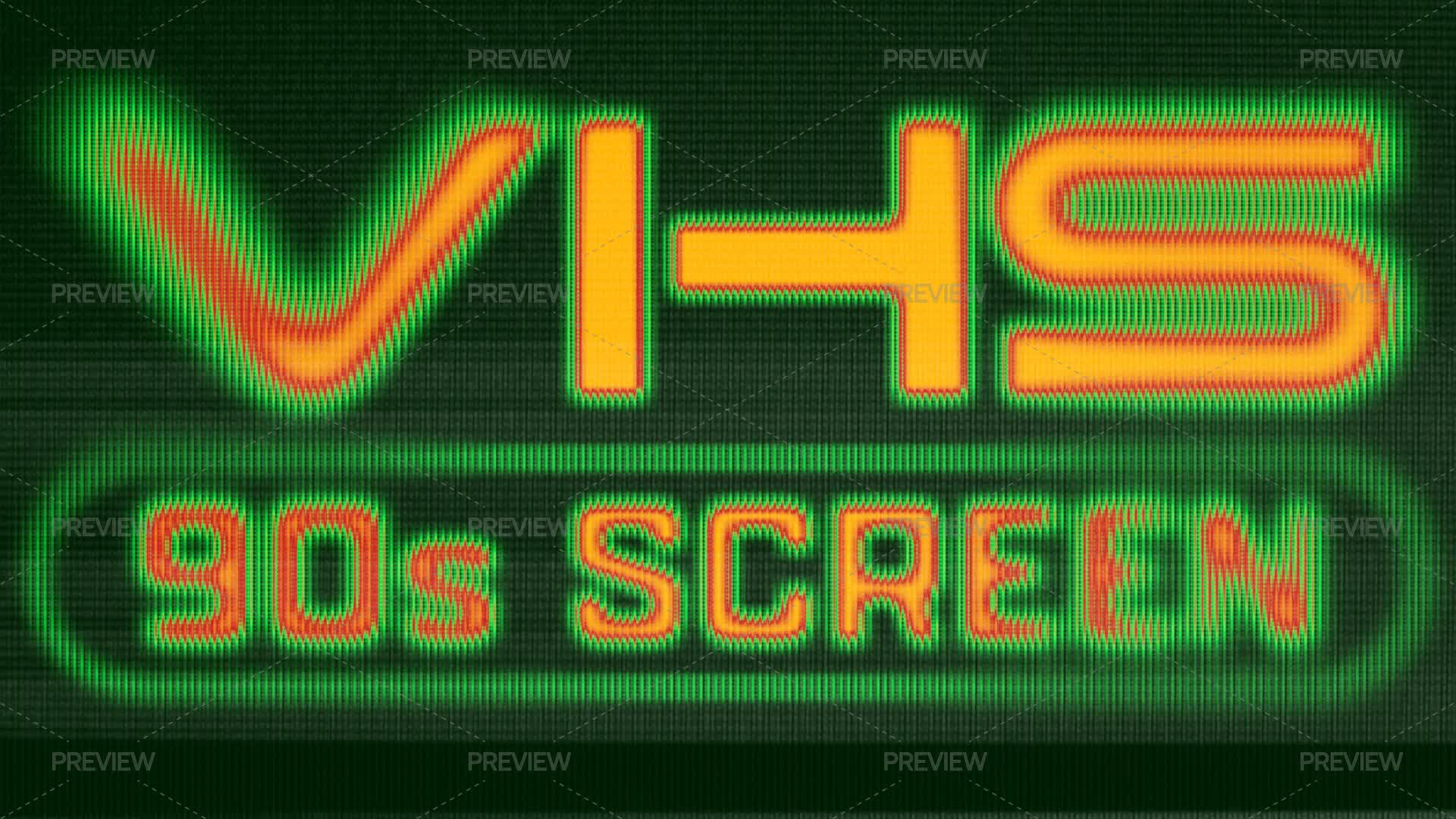 Vhs Graphics Retro VHS Text Effect by Matsero - Graphics | Motion Array