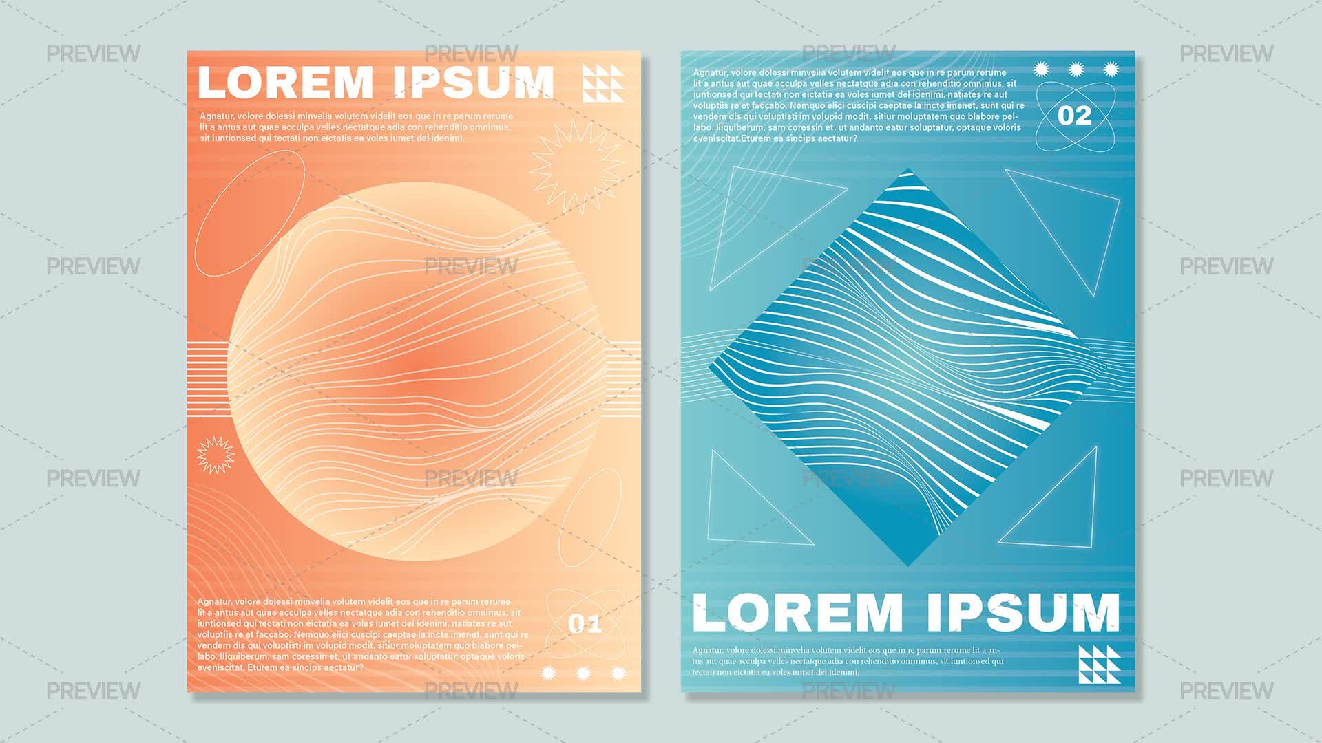Poster Example Gradient Image Gradient Poster Templates by Wavebreak Media - Graphics | Motion Array