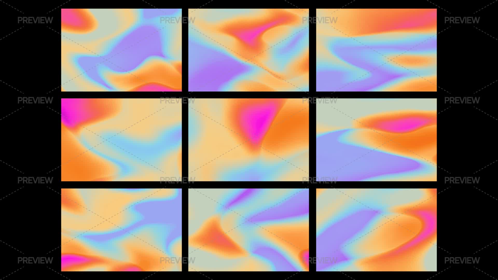 Flow Gradients Backgrounds by IconsX - Graphics | Motion Array