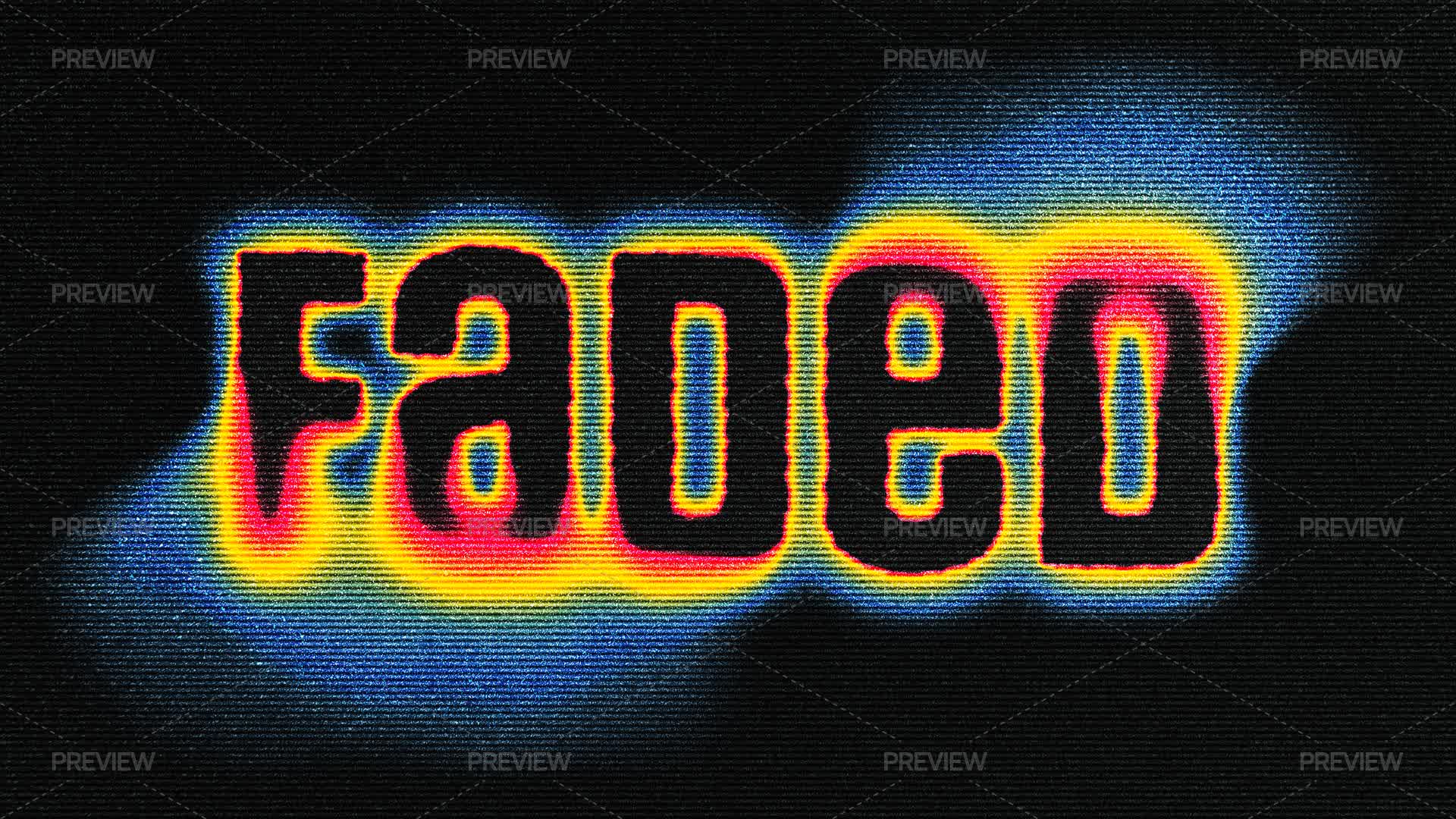 Static Text Static Fade Text Effect by Franciacorta Design - Graphics | Motion Array