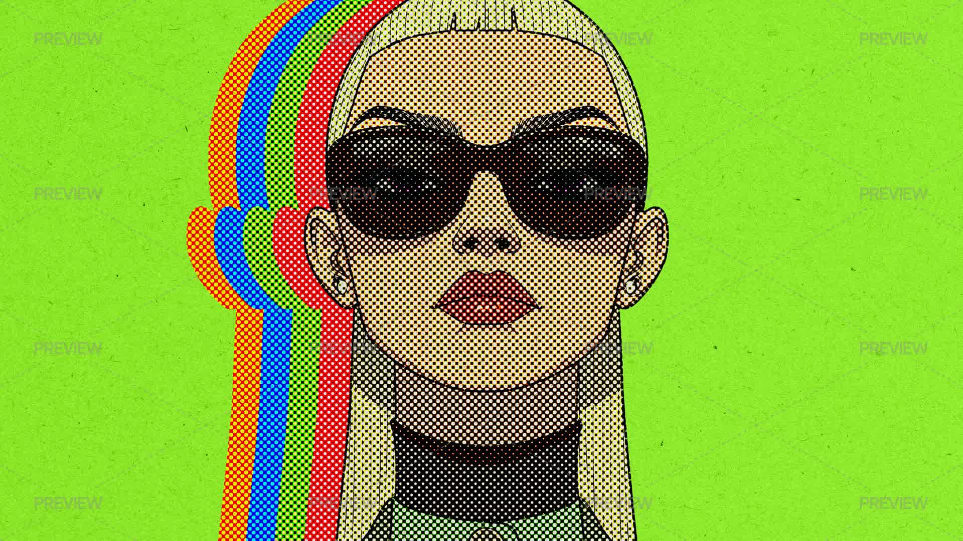 Comic Halftone Effect - Graphics | Motion Array