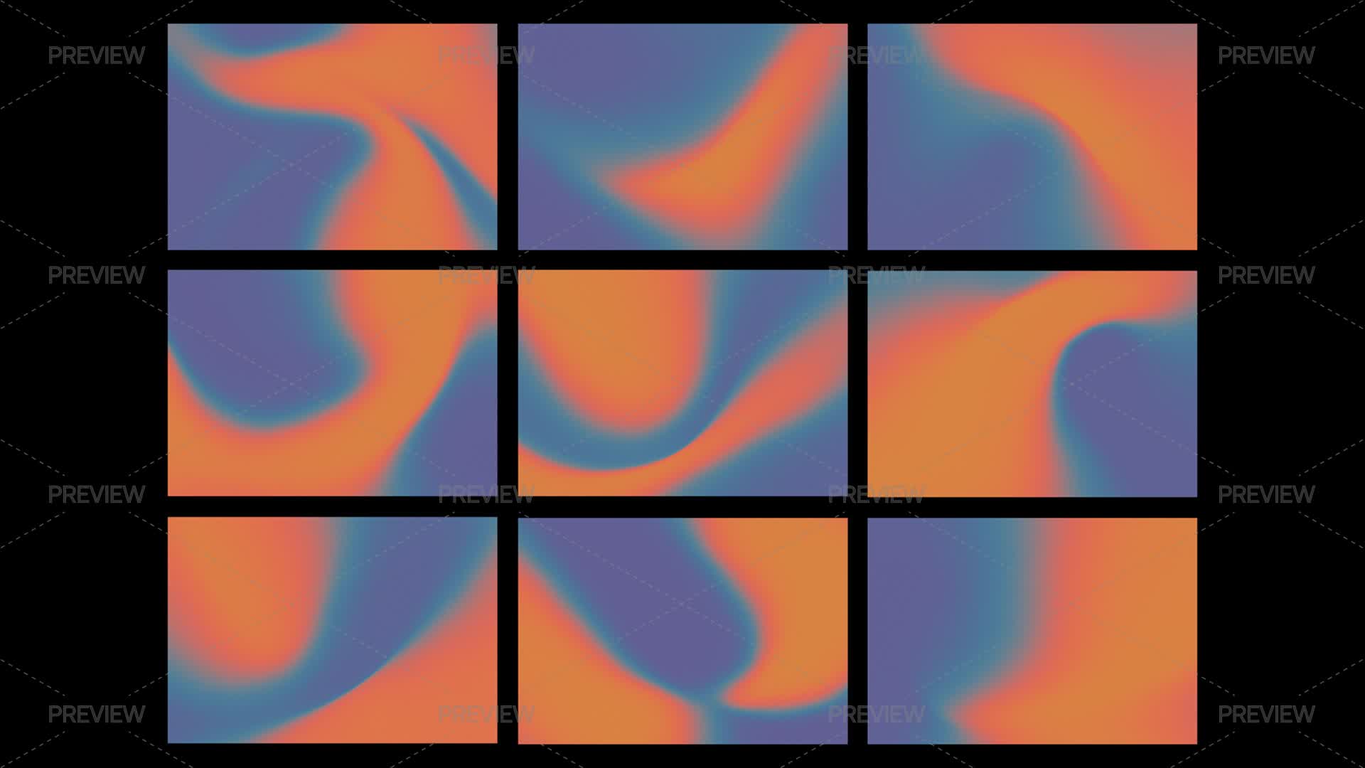 Warm Gradient Backgrounds - Graphics | Motion Array