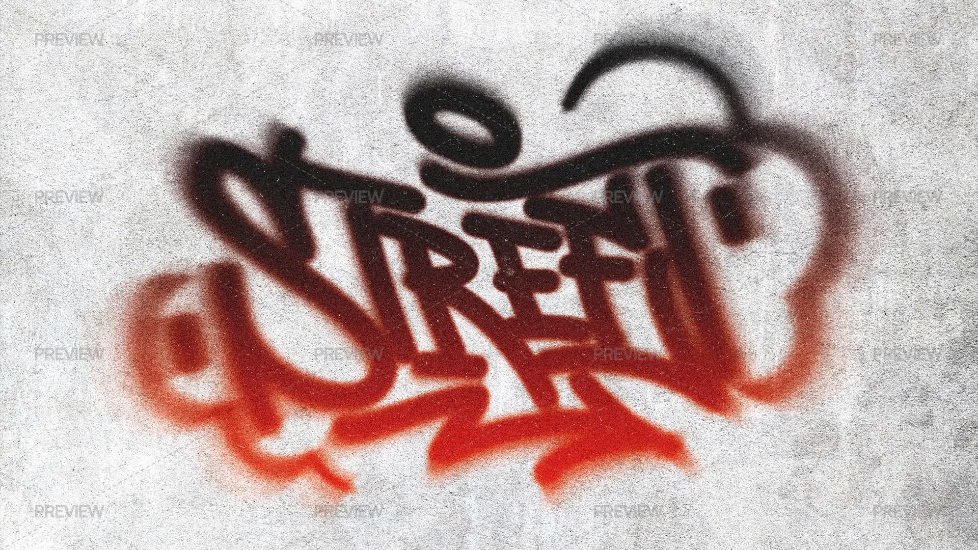 Graffiti Spray Effect - Graphics | Motion Array