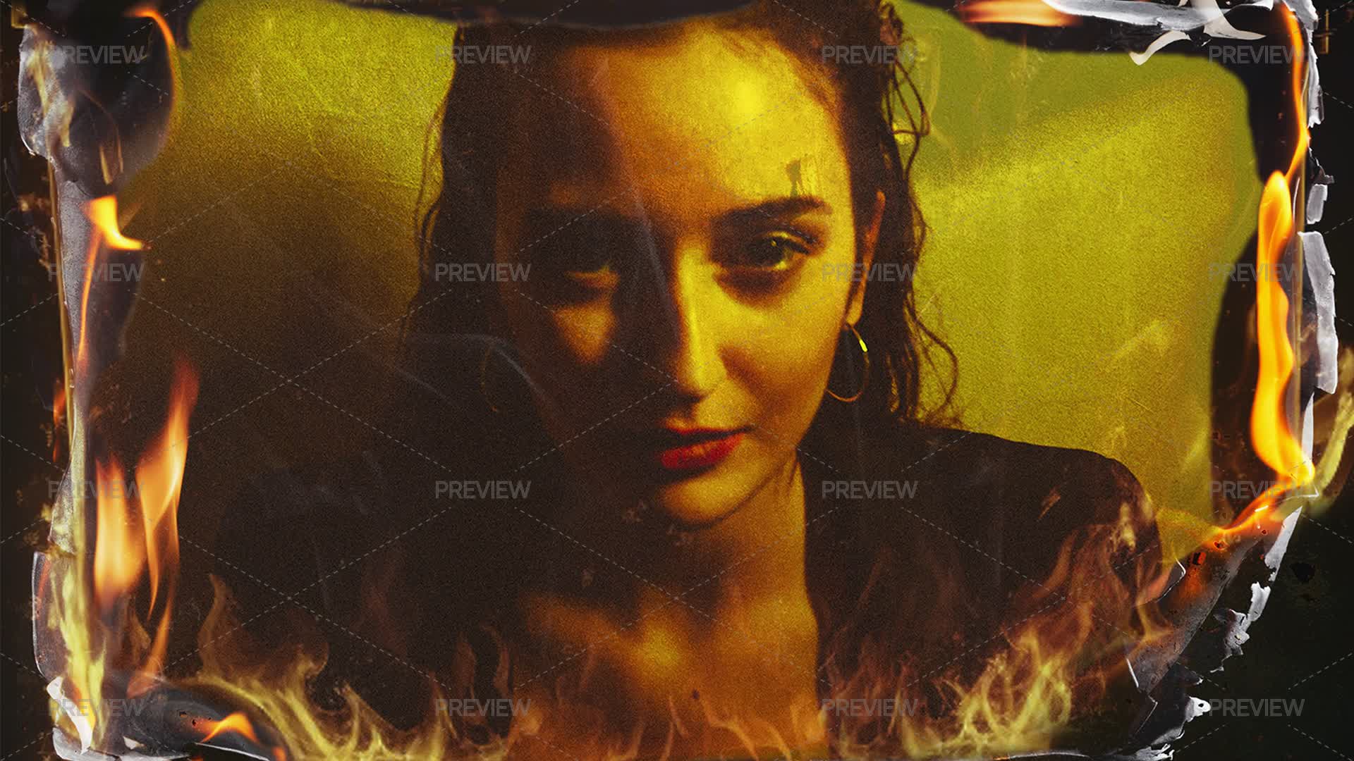 Burn Photo Effect - Graphics | Motion Array