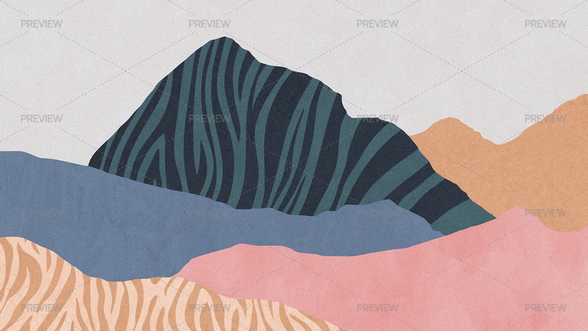 Torn Paper With Zebra Pattern - Graphics | Motion Array