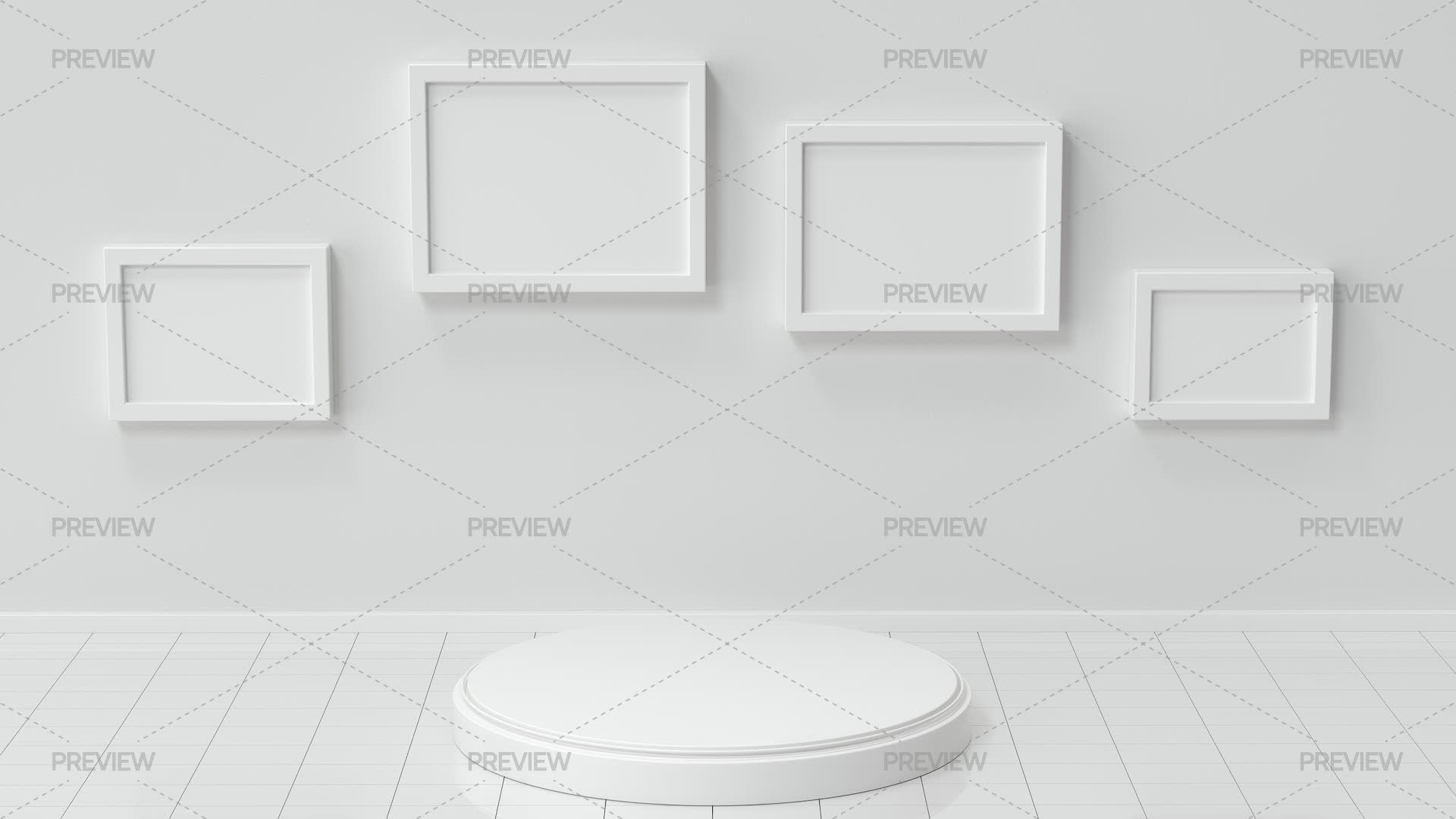 Empty Platform Background - Graphics | Motion Array