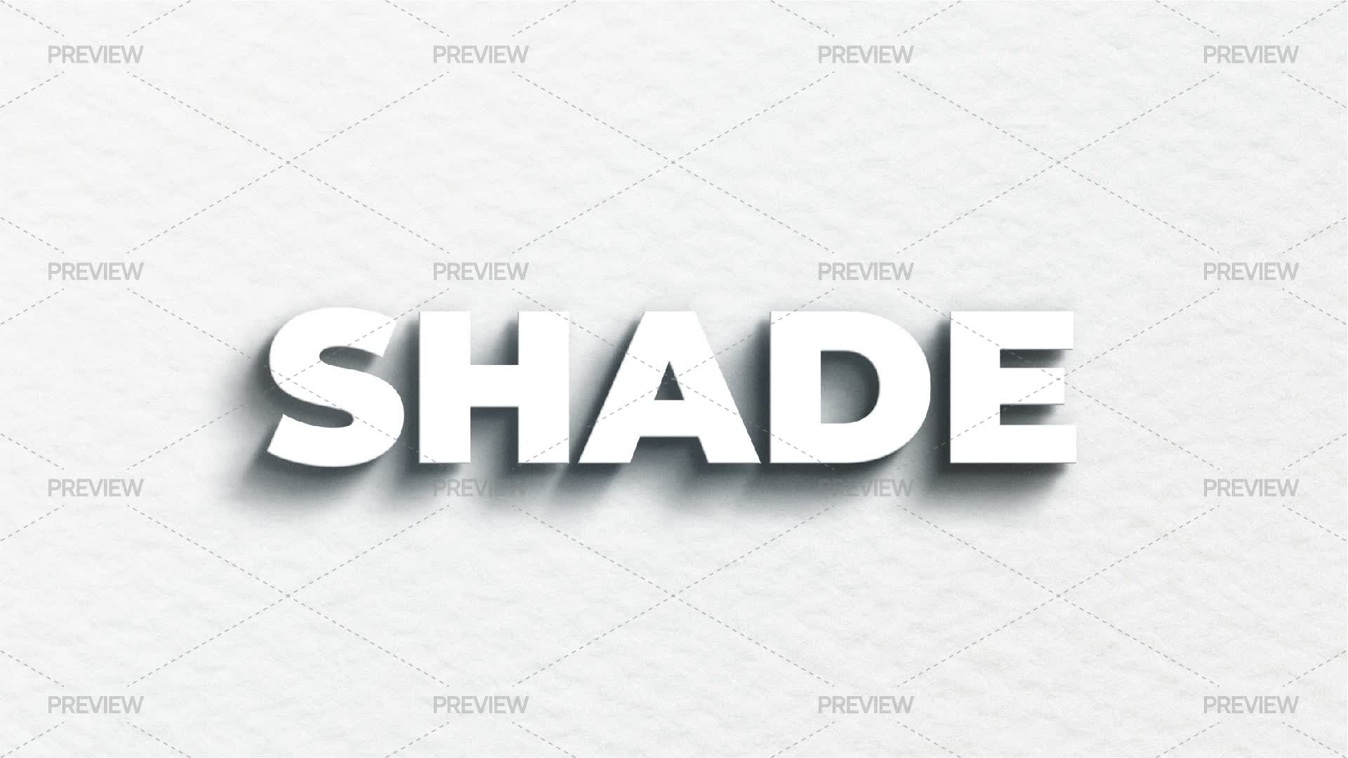 Deep Shadow Text Effect by alexdndz - Graphics | Motion Array