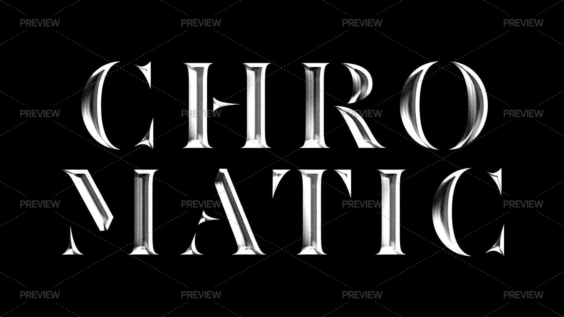 Text Lettering Monocrome Monochrome Text Effect by Franciacorta Design - Graphics | Motion Array