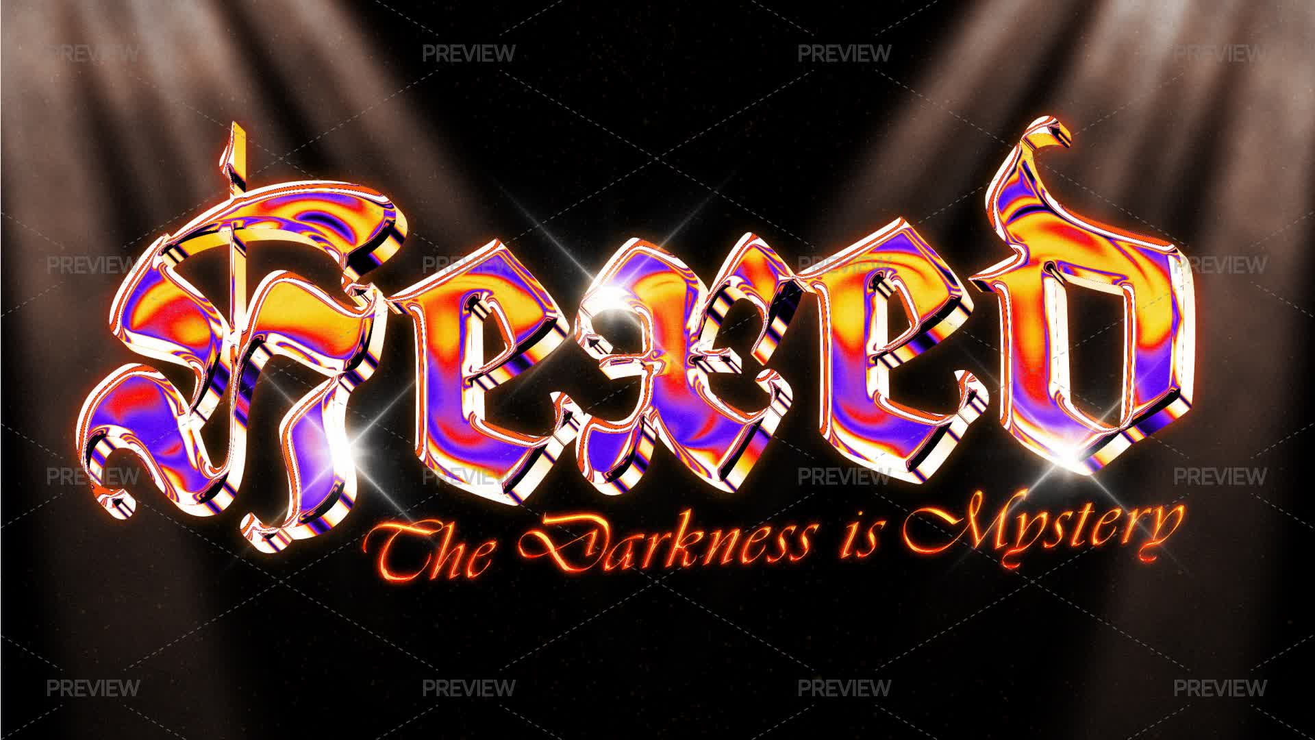 Gothic Text/graphics Chrome Gothic Text Effect by Graphisphere - Graphics | Motion Array