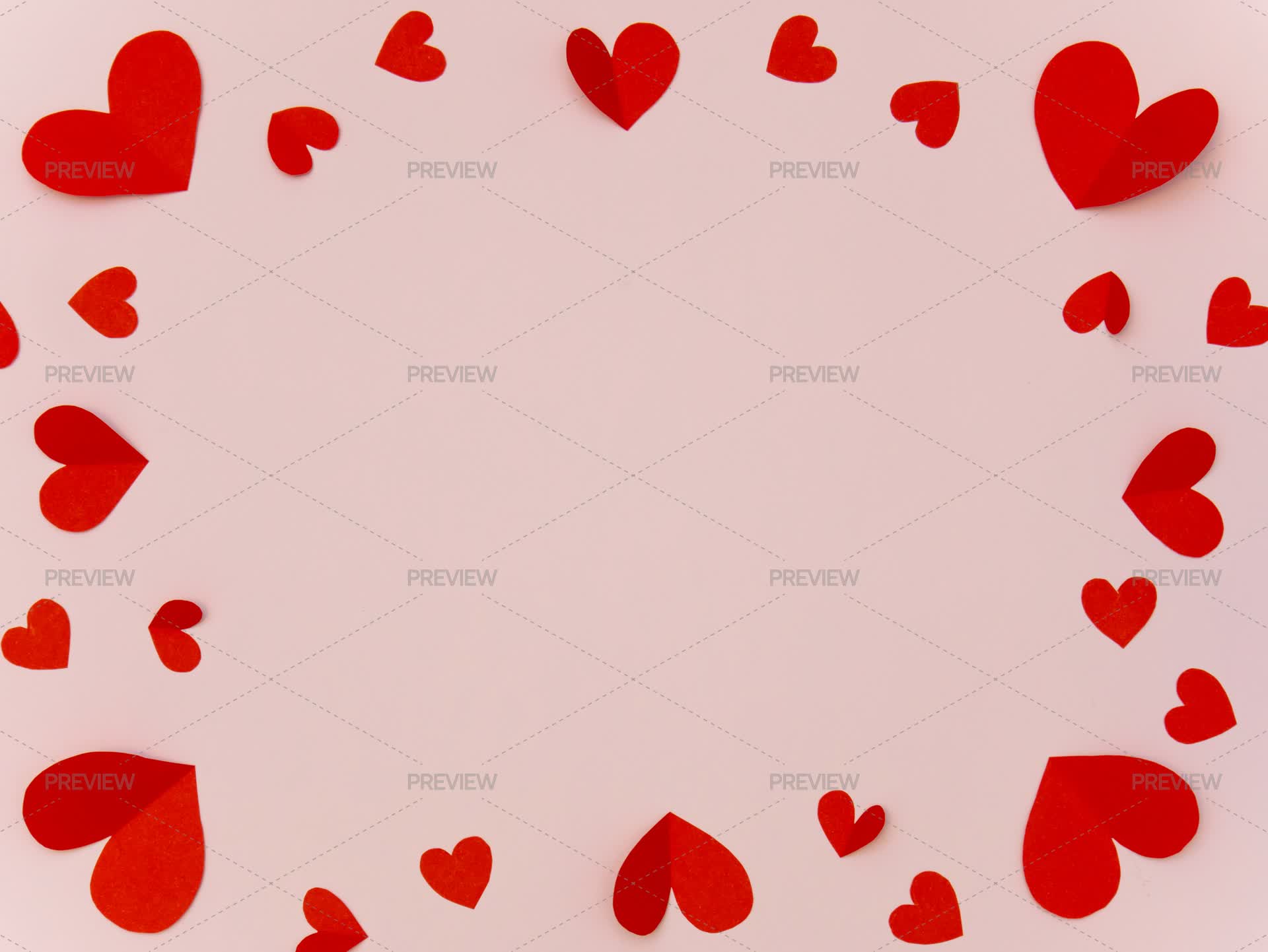 Red Heart Frame Background Red Heart Frame Background by CatsMaster - Stock Photos | Motion Array