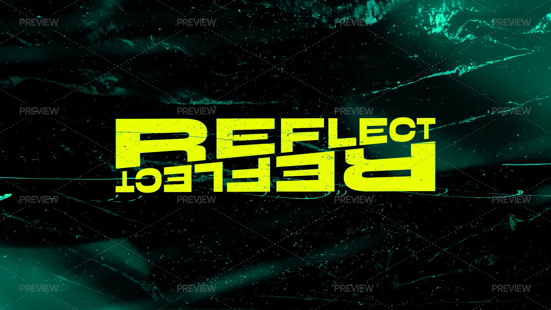 Reflect Text Reflect Text Effect by storegraphic - Graphics | Motion Array