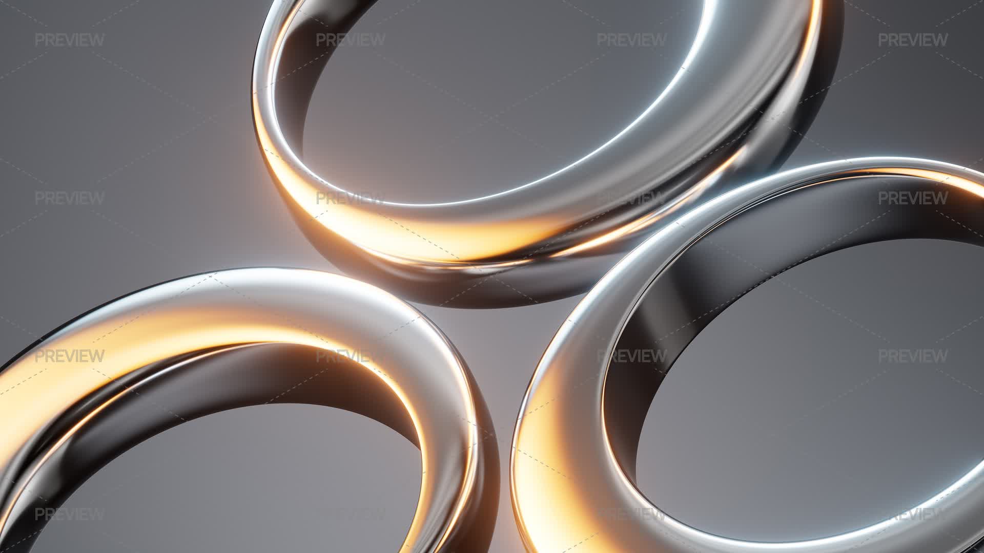 Metal Rings Background Abstract Metal Rings Background by VinkFan - Graphics | Motion Array