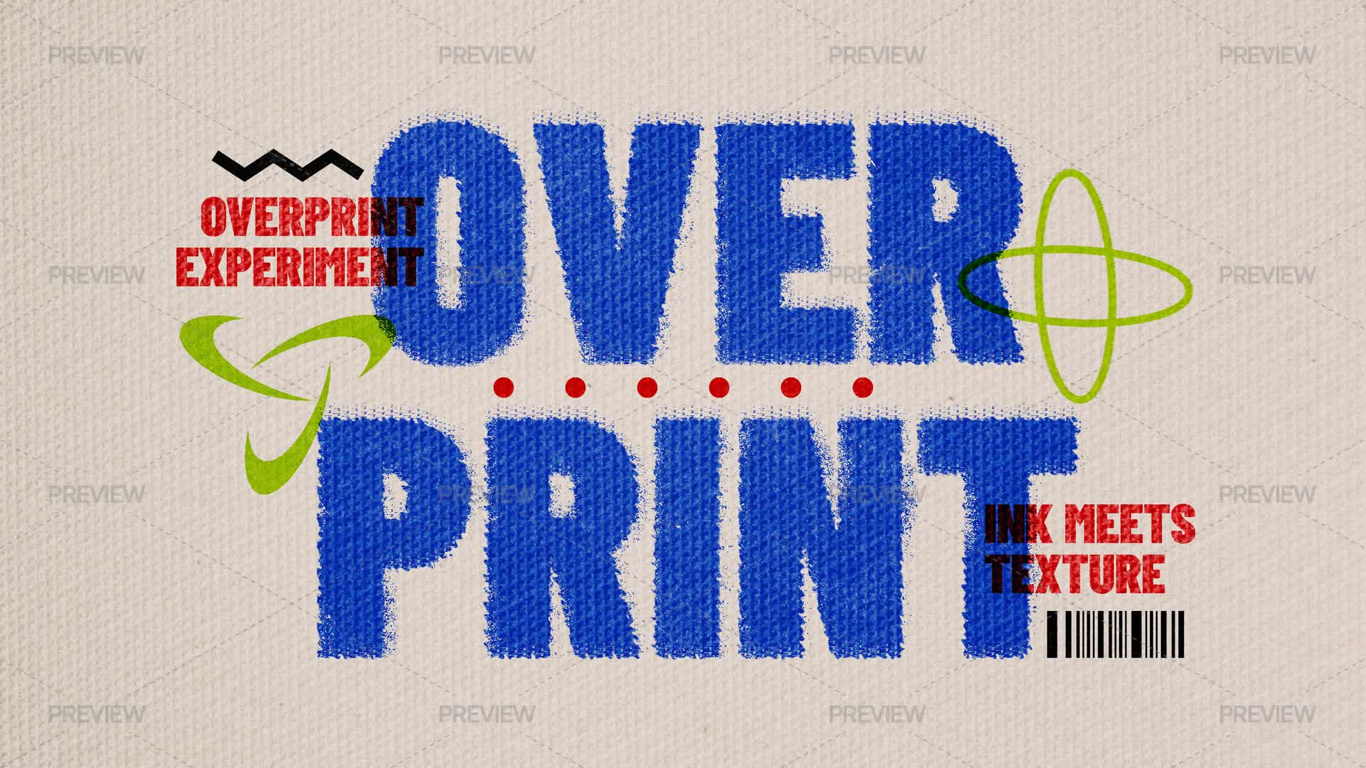 Overprint Text Effect by storegraphic - Graphics | Motion Array
