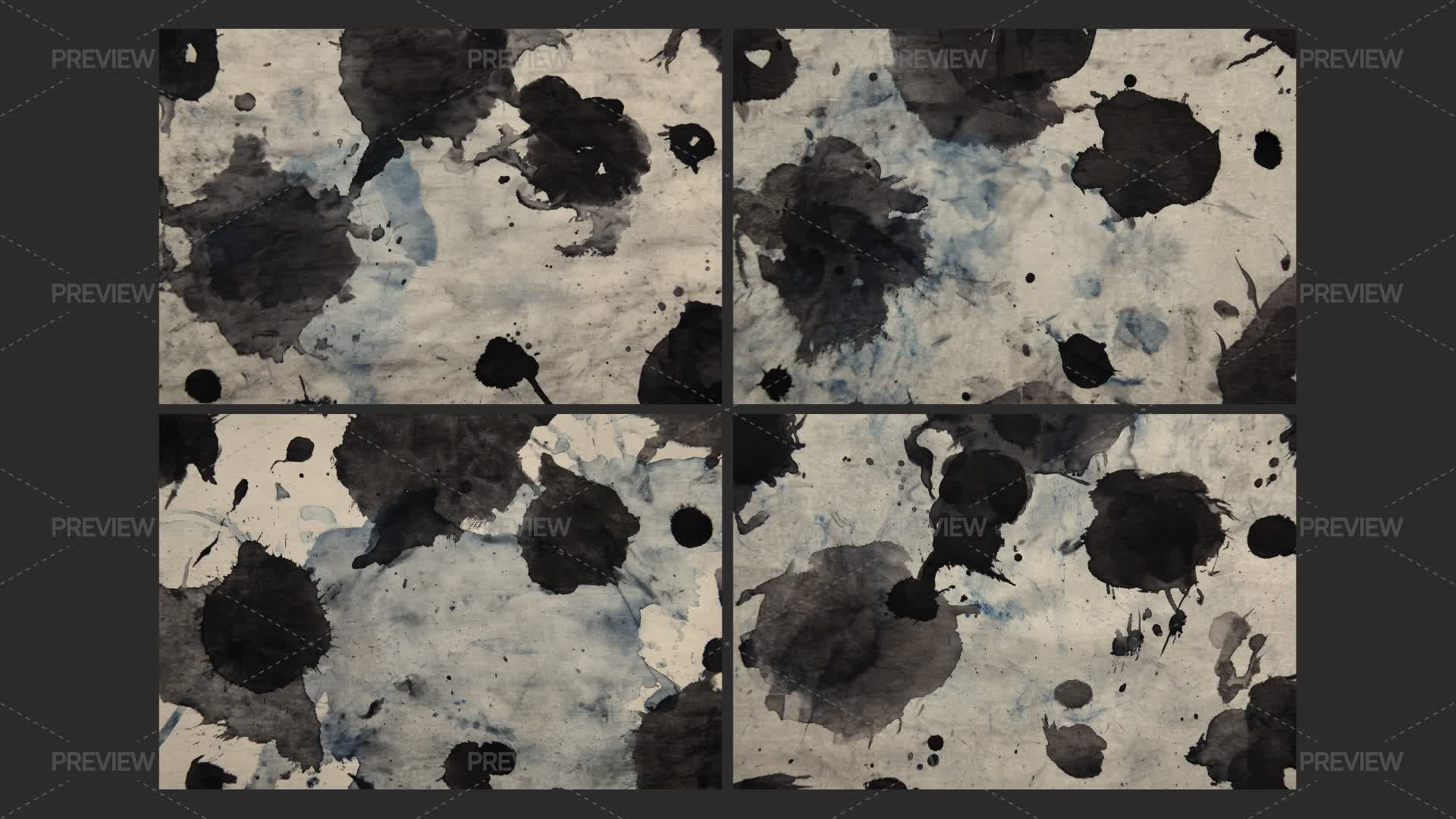 Splatter Array Background Black Ink Splatter Backgrounds by EDT.Graphics - Graphics | Motion Array