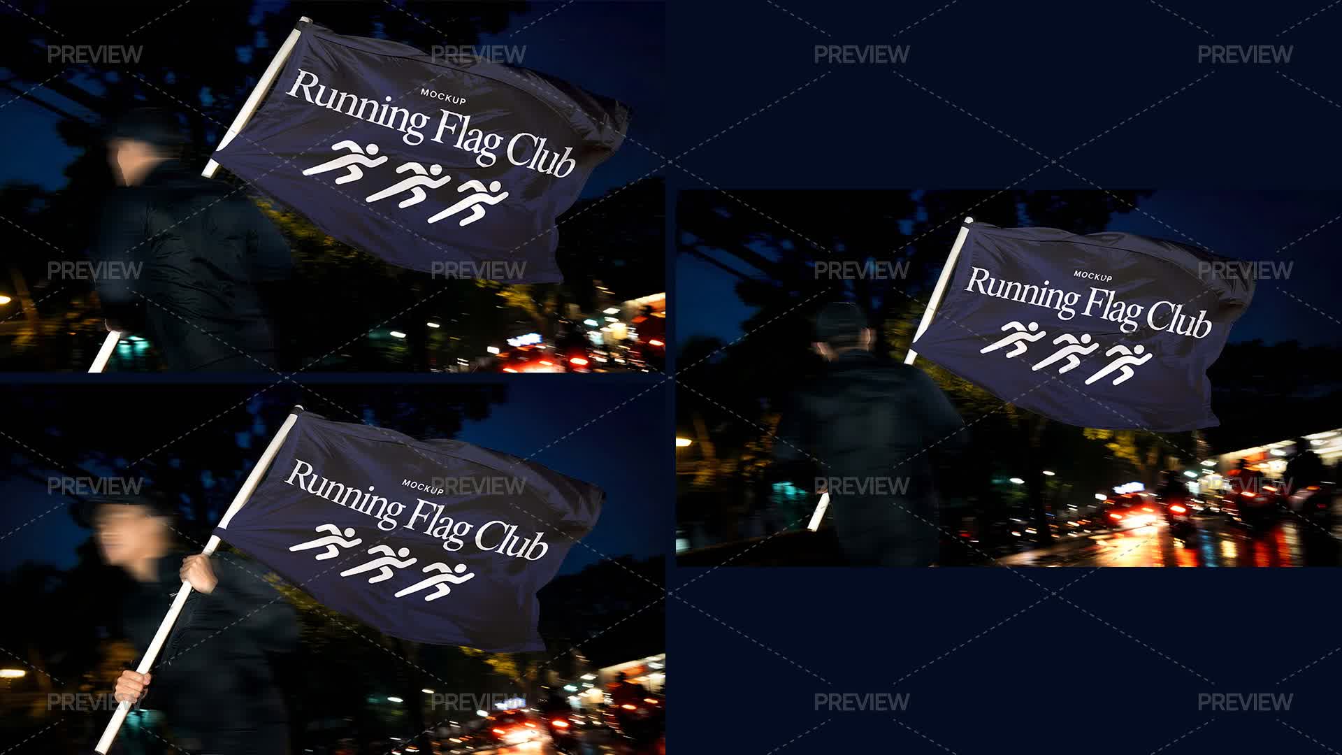 Creating Club Flags Club Flag Mockups by Pitchlook - Graphics | Motion Array