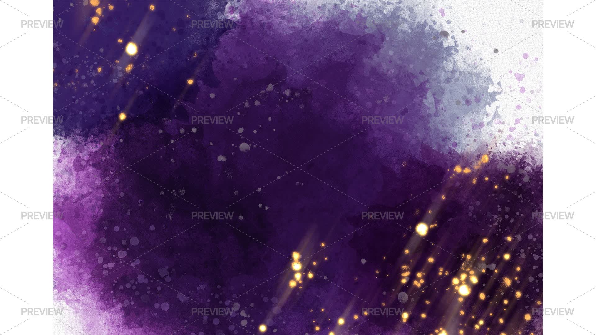 Abstract Resolution Gif Watercolor Background With Shimmering Gold Particles by TTP999 ...