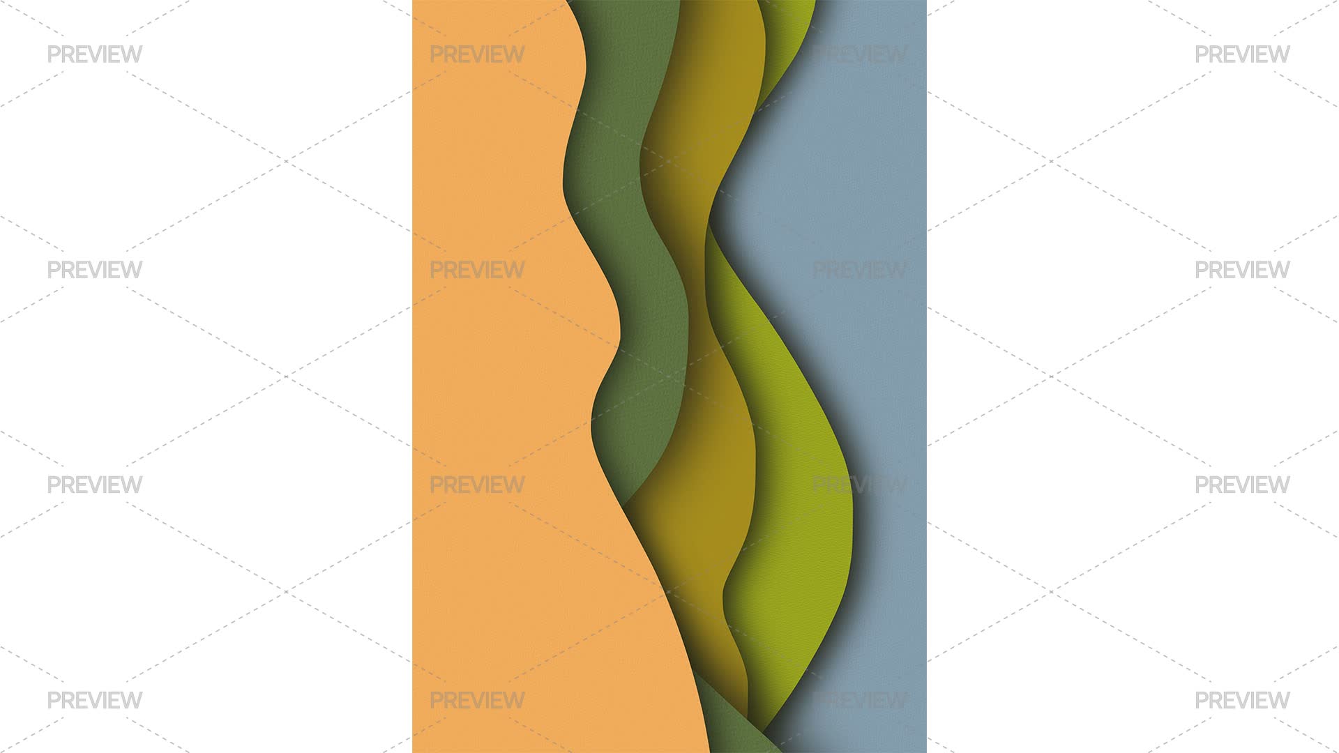 Background Highlight Shape Abstract 3D Layered Wave Background With Flowing Curved Shapes by ...