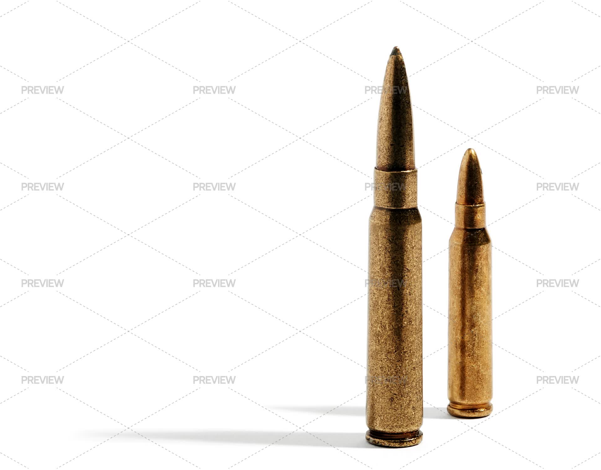 Bullet Arrays Pair Of Rifle Bullets by Photology80 - Stock Photos | Motion Array