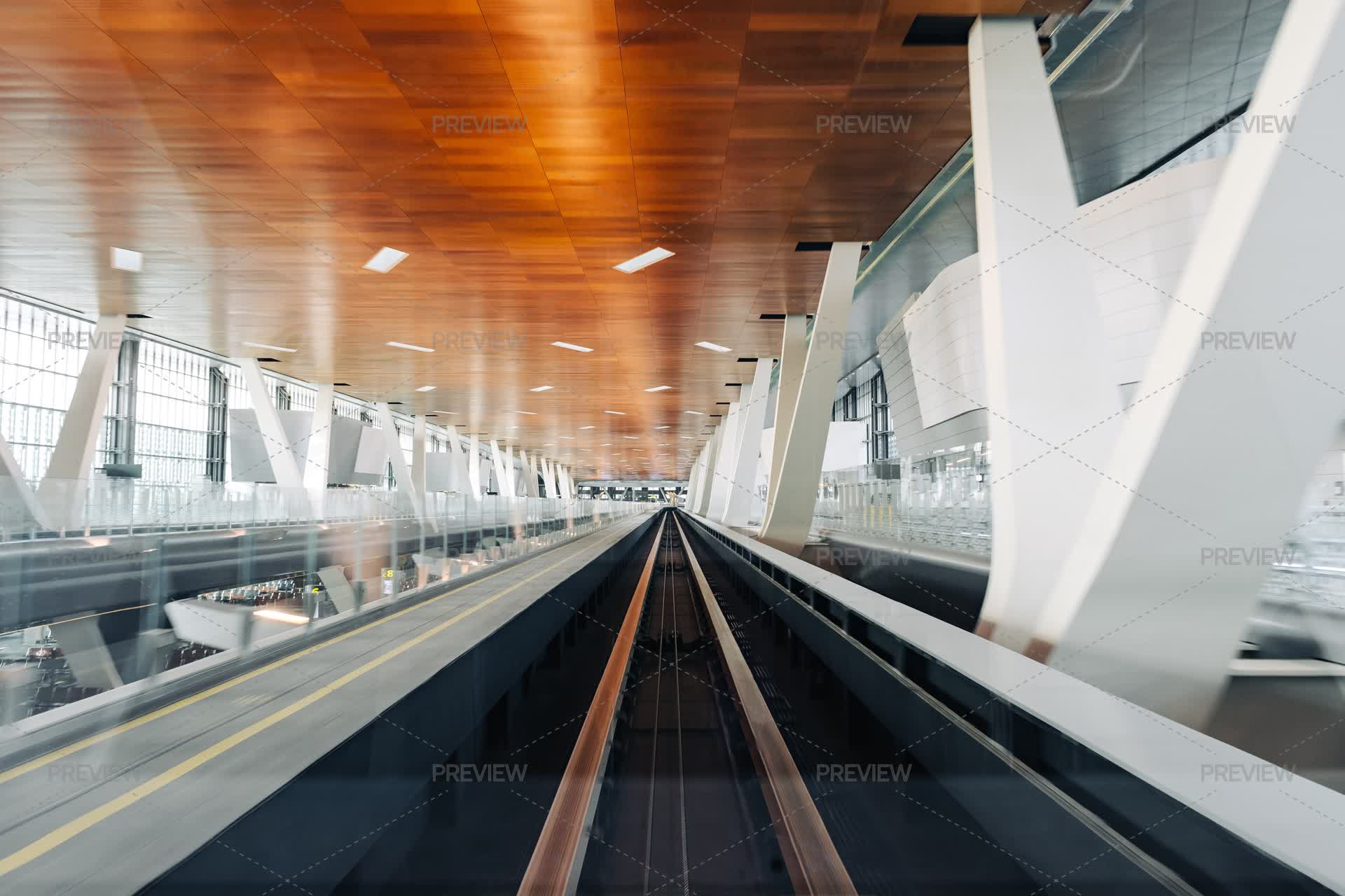Shuttle Train Root Ways Of Terminal Shuttle Train by Drab - Stock Photos | Motion Array